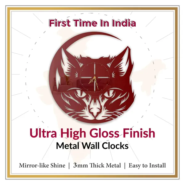 Wine_Red_Cat_Face_Wall_Clock_Modern_Pet_Lover_Wall_Decor_For_Living_Room_Silent_Metal_Designer_Clock_Stylish_Home_Office_Decoration