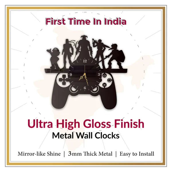 Black_Gamer_Legends_Wall_Clock_Metal_Gamepad_Design_Cool_Wall_Decor_For_Living_Room_Bedroom_Gaming_Setup_Silent_Analog_Clock