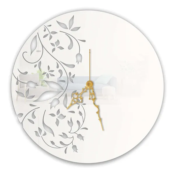 White_Floral_Bloom_Art_Clock_Elegant_Botanical_Design_Modern_Wall_Decor_For_Living_Room_Bedroom_Office_Silent_Analog_Metal_Clock
