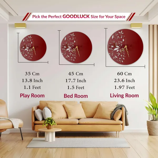 Wine_Red_Floral_Bloom_Art_Clock_Elegant_Botanical_Design_Modern_Wall_Decor_For_Living_Room_Bedroom_Office_Silent_Analog_Metal_Clock
