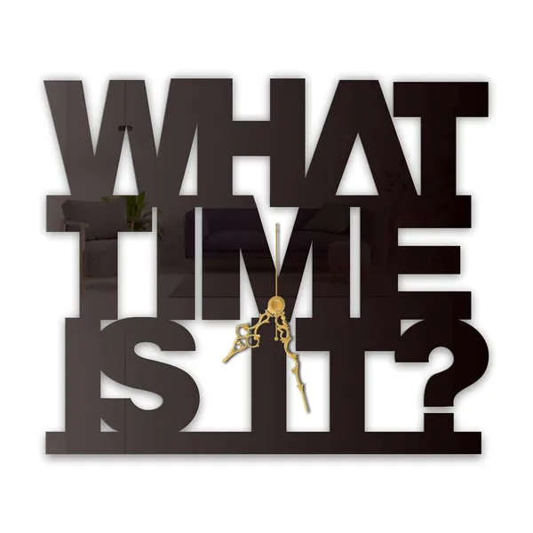 Black_What_Time_Is_It_Wall_Clock_Metal_Built_Ultra_High_Gloss_Silent_Non_Ticking_Movement_Modern_Typography_Wall_Decor_Living_Room_Office_Bedroom