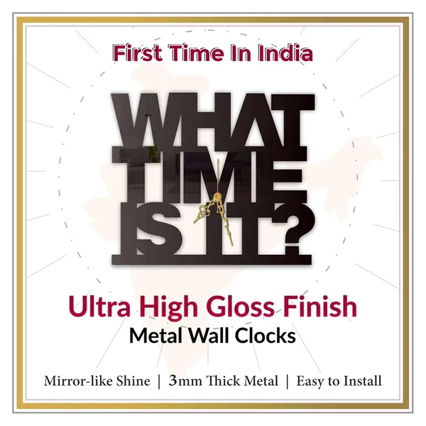 Black_What_Time_Is_It_Wall_Clock_Metal_Built_Ultra_High_Gloss_Silent_Non_Ticking_Movement_Modern_Typography_Wall_Decor_Living_Room_Office_Bedroom