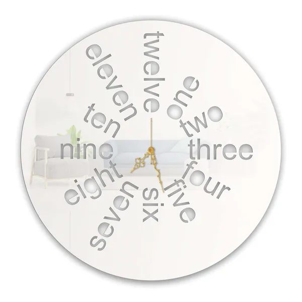 White_Text_Dial_Wall_Clock_Metal_Built_Ultra_High_Gloss_Silent_Non_Ticking_Movement_Modern_Wall_Decor_Living_Room_Bedroom_Office