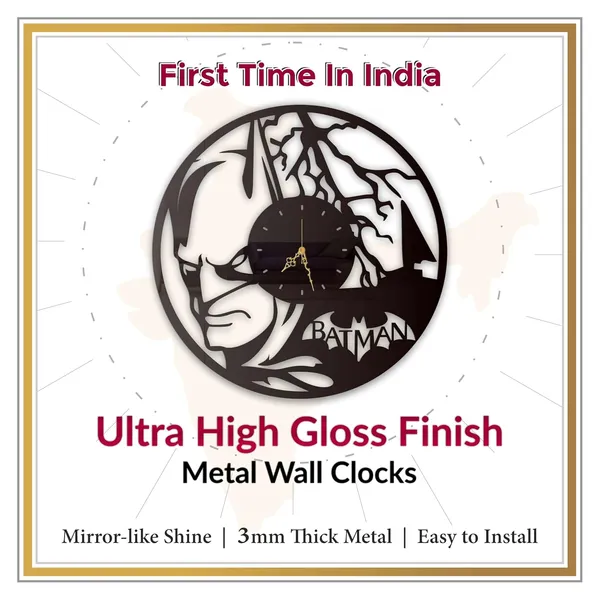 Black_Dark_Vigilante_Wall_Clock_Metal_Built_Ultra_High_Gloss_Silent_Non_Ticking_Movement_Hero_Wall_Decor_Living_Room_Bedroom_Fan_Cave