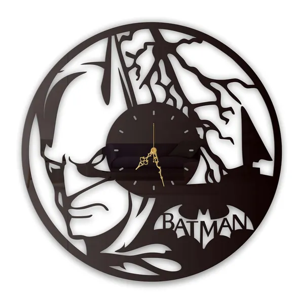 Black_Dark_Vigilante_Wall_Clock_Metal_Built_Ultra_High_Gloss_Silent_Non_Ticking_Movement_Hero_Wall_Decor_Living_Room_Bedroom_Fan_Cave