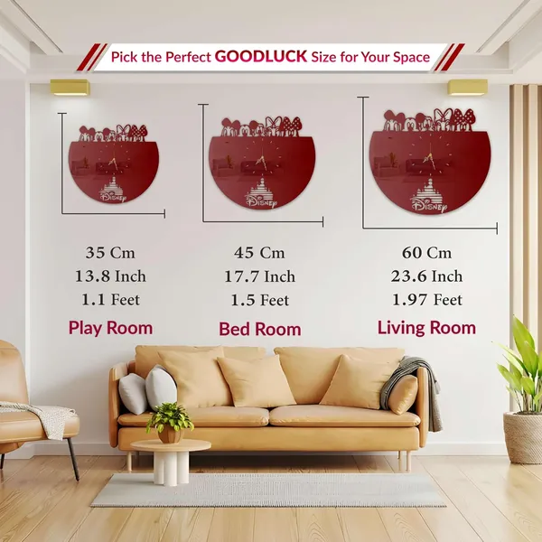 Wine_Red_Magical_Mouse_Kingdom_Wall_Clock_Metal_Built_Ultra_High_Gloss_Silent_Non_Ticking_Movement_Cartoon_Wall_Decor_Living_Room_Bedroom_Kids_Room