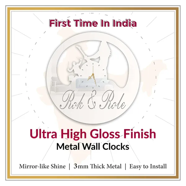 White_Rock_Roll_Wall_Clock_Metal_Built_Ultra_High_Gloss_Silent_Non_Ticking_Movement_Music_Wall_Decor_Living_Room_Bedroom_Studio