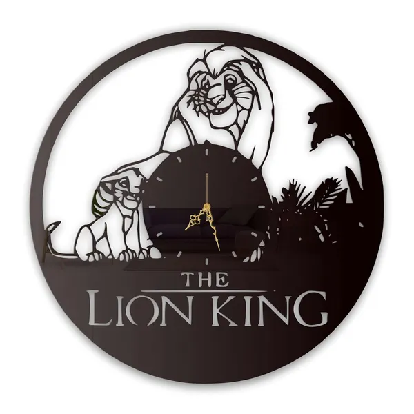 Black_Jungle_Royalty_Wall_Clock_Metal_Built_Ultra_High_Gloss_Silent_Non_Ticking_Animal_Kingdom_Wall_Decor_Living_Room_Bedroom_Kids_Room