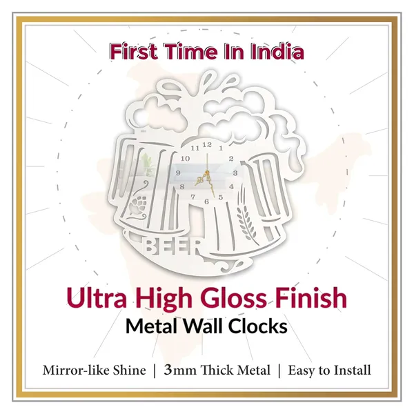 White_Beer_Cheers_Wall_Clock_Metal_Built_Ultra_High_Gloss_Silent_Non_Ticking_Bar_Pub_Wall_Decor_Living_Room_Kitchen_Man_Cave
