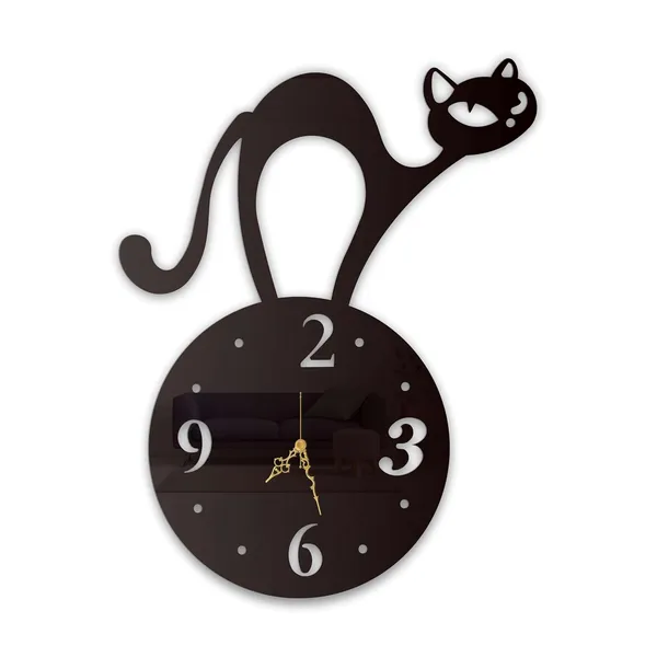 Black_Playful_Cat_Wall_Clock_Metal_Built_Ultra_High_Gloss_Silent_Non_Ticking_Modern_Animal_Wall_Decor_Living_Room_Bedroom_Kids_Room
