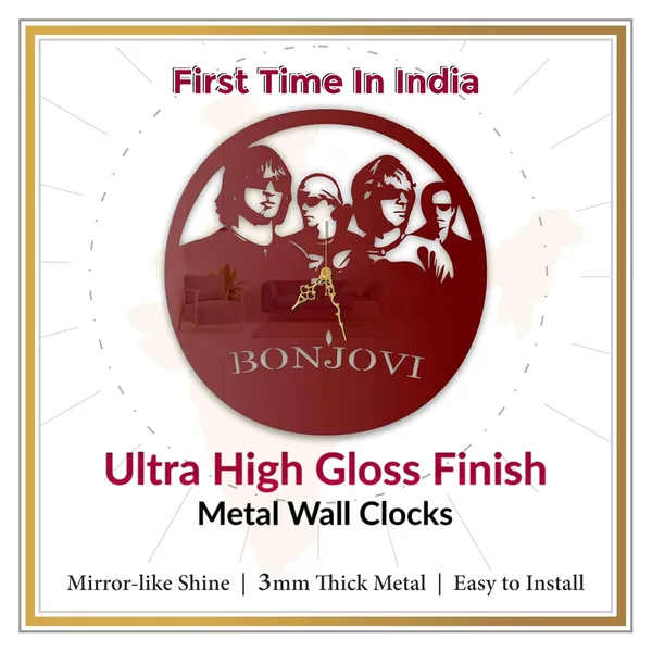 Wine_Red_Rock_Legends_Silhouette_Wall_Clock_Metal_Built_Ultra_High_Gloss_Silent_Non_Ticking_Music_Band_Wall_Decor_Living_Room_Studio_Bedroom