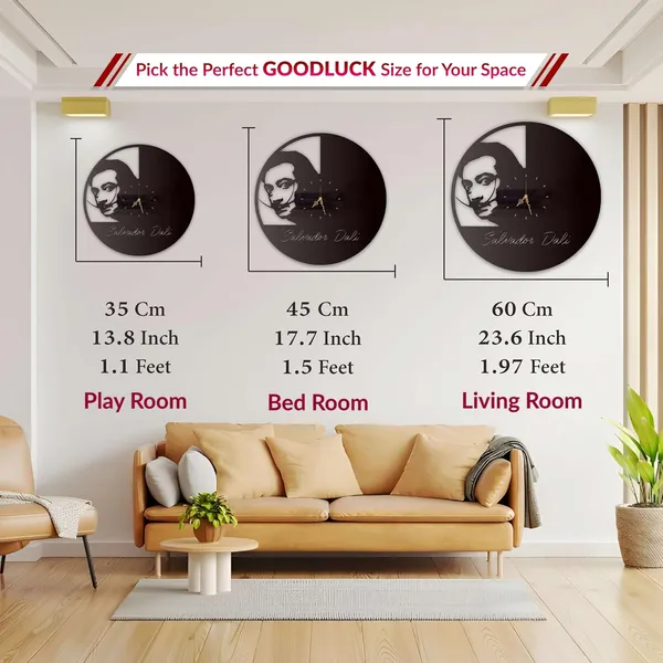 Black_Surrealist_Muse_Wall_Clock_Metal_Built_Ultra_High_Gloss_Silent_Non_Ticking_Artistic_Wall_Decor_Living_Room_Bedroom_Studio
