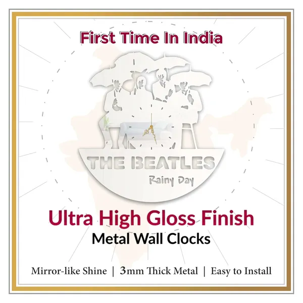 White_Retro_Music_Quartet_Wall_Clock_Metal_Built_Ultra_High_Gloss_Silent_Non_Ticking_Vintage_Band_Wall_Decor_Living_Room_Studio_Bedroom