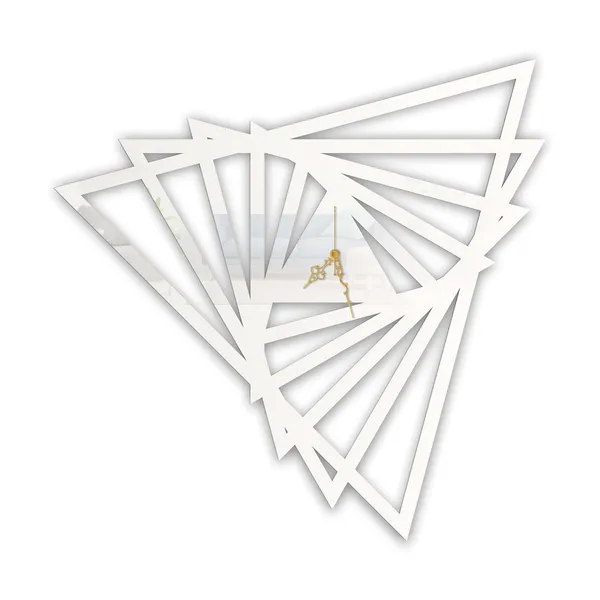 White_Geometric_Spiral_Wall_Clock_Metal_Built_Ultra_High_Gloss_Silent_Non_Ticking_Modern_Art_Wall_Decor_Living_Room_Office_Bedroom