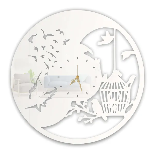 White_Feather_Freedom_Birds_Wall_Clock_Metal_Ultra_High_Gloss_Silent_Non_Ticking_Artistic_Wall_Decor_For_Living_Room_Bedroom