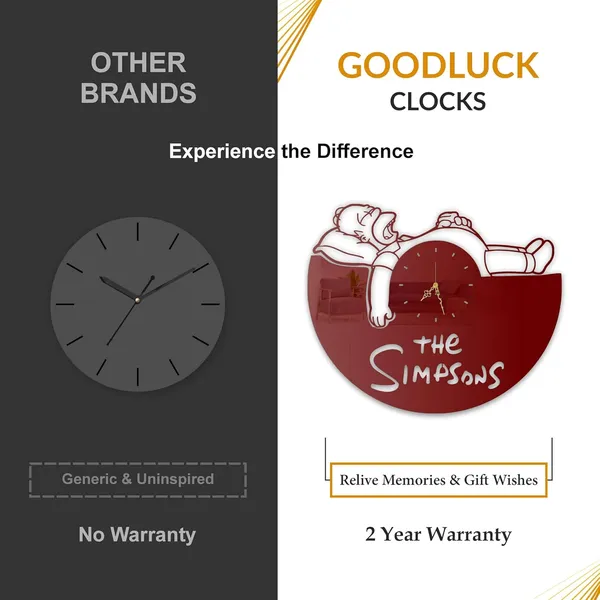Wine_Red_Sleepy_Cartoon_Dad_Wall_Clock_Metal_Built_Ultra_High_Gloss_Silent_Non_Ticking_Fun_Wall_Decor_Living_Room_Bedroom_Kids_Room