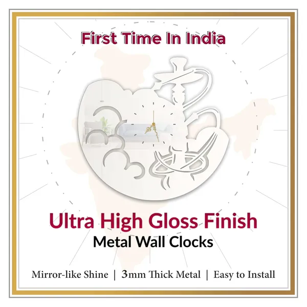 White_Hookah_Lounge_Wall_Clock_Metal_Built_Ultra_High_Gloss_Silent_Non_Ticking_Smoke_Art_Wall_Decor_Living_Room_Cafe_Lounge