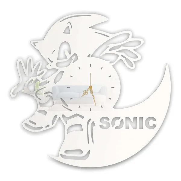 White_Speed_Hero_Wall_Clock_Metal_Built_Ultra_High_Gloss_Silent_Non_Ticking_Gaming_Wall_Decor_Living_Room_Bedroom_Kids_Room