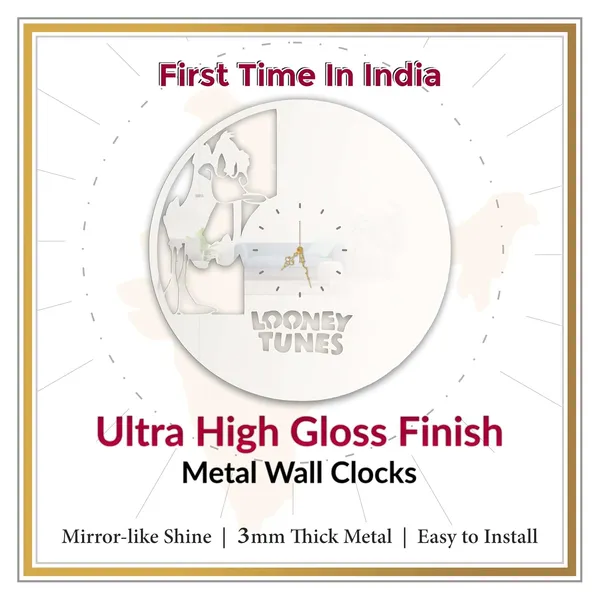 White_Silly_Duck_Wall_Clock_Metal_Built_Ultra_High_Gloss_Silent_Non_Ticking_Movement_Cartoon_Wall_Decor_Living_Room_Kids_Room_Playroom