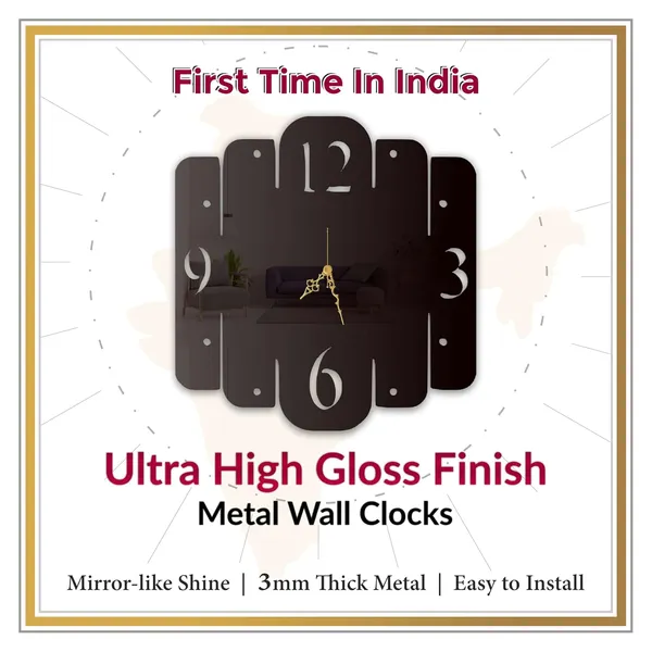 White_Modern_Minimalist_Wall_Clock_Metal_Built_Ultra_High_Gloss_Silent_Non_Ticking_Movement_Contemporary_Wall_Decor_Living_Room_Bedroom_Office
