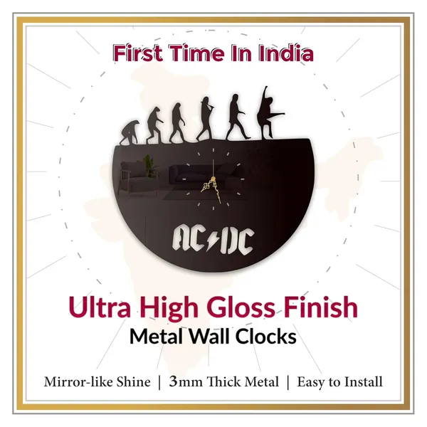 Black_Rock_Evolution_Wall_Clock_Metal_Built_Ultra_High_Gloss_Silent_Non_Ticking_Music_Lover_Wall_Decor_Living_Room_Studio_Bedroom