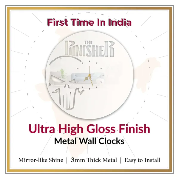 White_Shadow_Skull_Wall_Clock_Metal_Built_Ultra_High_Gloss_Silent_Non_Ticking_Movement_Gothic_Wall_Decor_Living_Room_Bedroom_Office