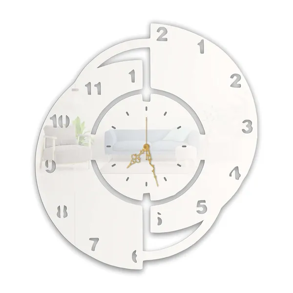 White_Abstract_Spiral_Wall_Clock_Metal_Built_Ultra_High_Gloss_Silent_Non_Ticking_Movement_Modern_Wall_Decor_Living_Room_Bedroom_Office