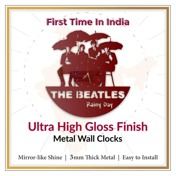 Wine_Red_Retro_Music_Quartet_Wall_Clock_Metal_Built_Ultra_High_Gloss_Silent_Non_Ticking_Vintage_Band_Wall_Decor_Living_Room_Studio_Bedroom