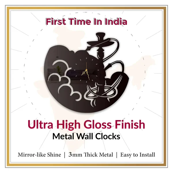 Black_Hookah_Lounge_Wall_Clock_Metal_Built_Ultra_High_Gloss_Silent_Non_Ticking_Smoke_Art_Wall_Decor_Living_Room_Cafe_Lounge