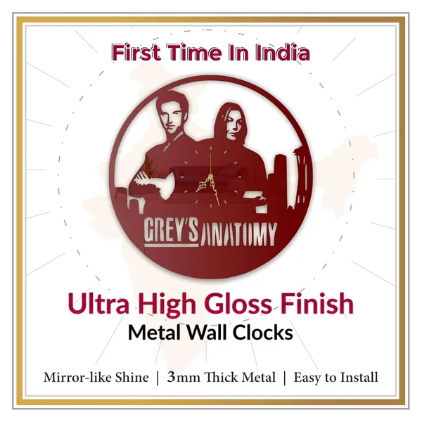Wine_Red_Medical_Drama_Wall_Clock_Metal_Built_Ultra_High_Gloss_Silent_Non_Ticking_Hospital_Theme_Wall_Decor_Living_Room_Bedroom_Office