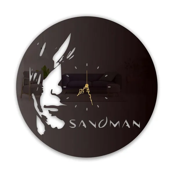 Black_Midnight_Dreamer_Wall_Clock_Metal_Built_Ultra_High_Gloss_Silent_Non_Ticking_Fantasy_Wall_Decor_Living_Room_Bedroom_Studio