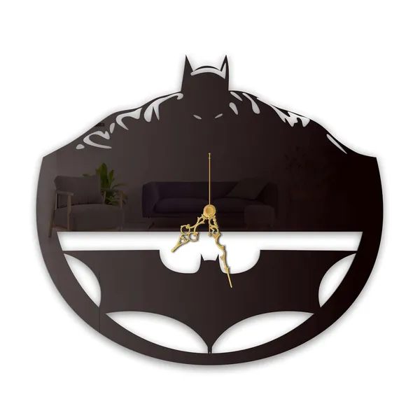 Black_Dark_Vigilante_Emblem_Wall_Clock_Metal_Built_Ultra_High_Gloss_Silent_Non_Ticking_Hero_Themed_Wall_Decor_Living_Room_Bedroom_Fan_Cave