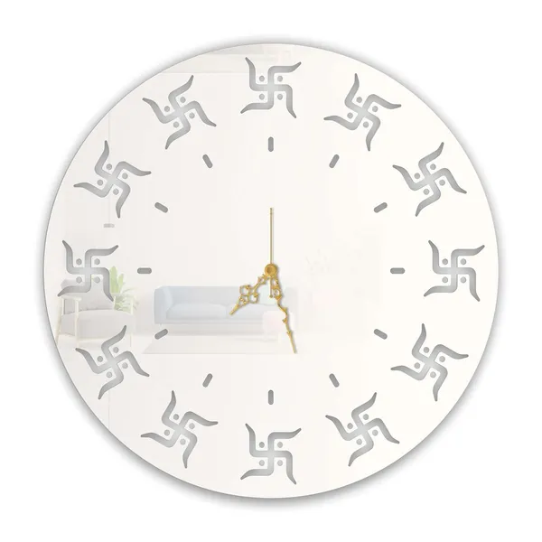 White_Sacred_Swastik_Minimal_Wall_Clock_Ultra_High_Gloss_Metal_Built_Silent_Non_Ticking_Modern_Wall_Decor_Living_Room_Pooja_Room_Office