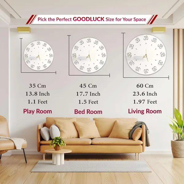 White_Sacred_Om_Minimal_Wall_Clock_Ultra_High_Gloss_Metal_Built_Silent_Non_Ticking_Modern_Wall_Decor_Living_Room_Bedroom_Pooja_Room