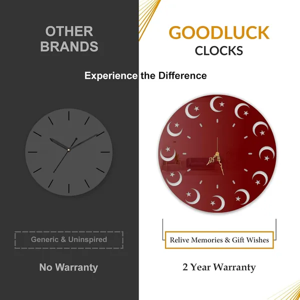 Wine_Red_Celestial_Crescent_Wall_Clock_Ultra_High_Gloss_Metal_Built_Silent_Non_Ticking_Modern_Wall_Decor_Living_Room_Bedroom_Office