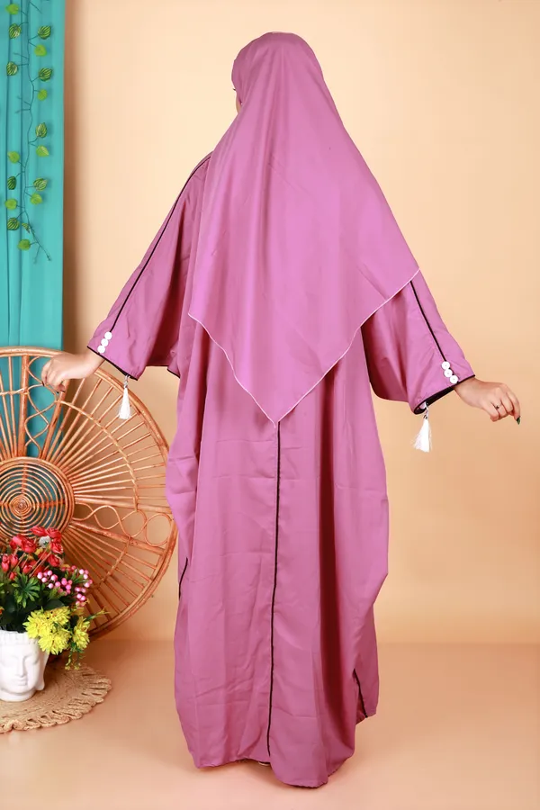 Pink_Kaftan_Abaya_Full_Set_With_Free_Dupatta_And_Embroidery_Nose_Piece_Kafta_Burqua_For_Women