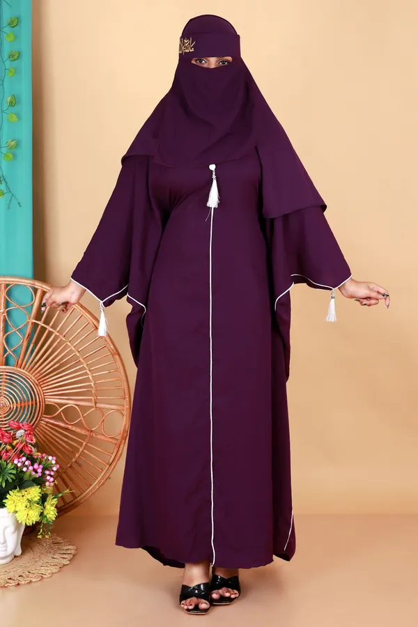 Purple_Kaftan_Abaya_Full_Set_With_Free_Dupatta_And_Embroidery_Nose_Piece_Kafta_Burqua_For_Women