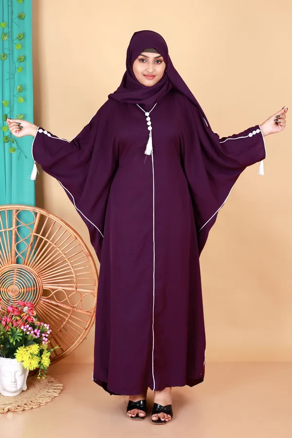 Purple_Kaftan_Abaya_Full_Set_With_Free_Dupatta_And_Embroidery_Nose_Piece_Kafta_Burqua_For_Women