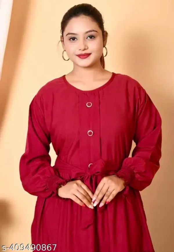 Maroon_Burqua_Abaya_With_Hijab_Nakab_Belt_Full_Set__And_For_Women