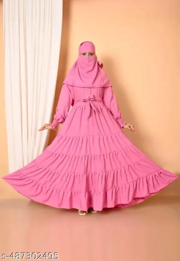 Pink_Burqua_Abaya_Hijab_Nakab_Set_For_Women