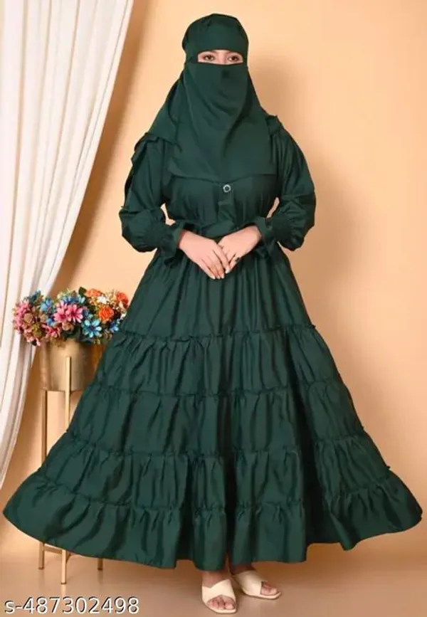Green_Burqua_Abaya_Hijab_Nakab_Set_For_Women