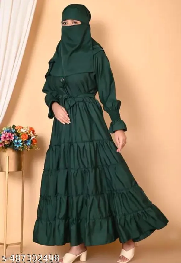 Green_Burqua_Abaya_Hijab_Nakab_Set_For_Women