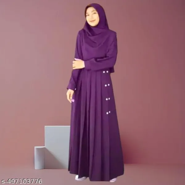 Purple_Wine_Burqua_Abaya_Hijab_Nakab_And_Belt_Full_Set__Az_For_Women