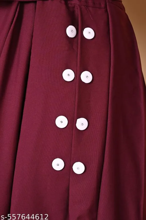 Maroon_Queen_Plating_Burqua_Abaya_With_Hijab_Nakab_Nosepeice_Include_Belt_For_Women