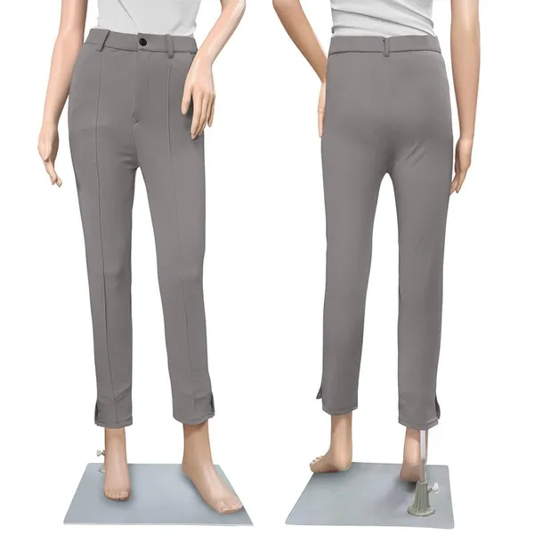 Grey_Spandex_Regular_Palazzo_Trouser_For_Women