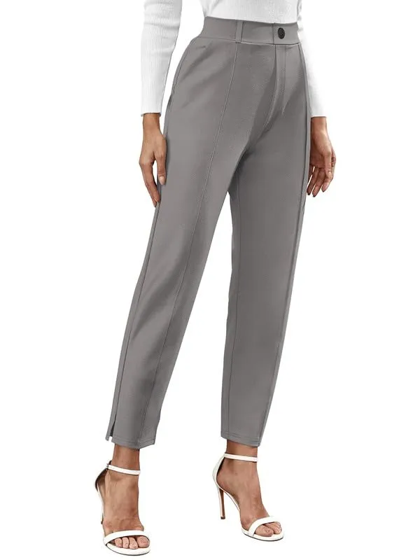 Grey_Spandex_Regular_Palazzo_Trouser_For_Women