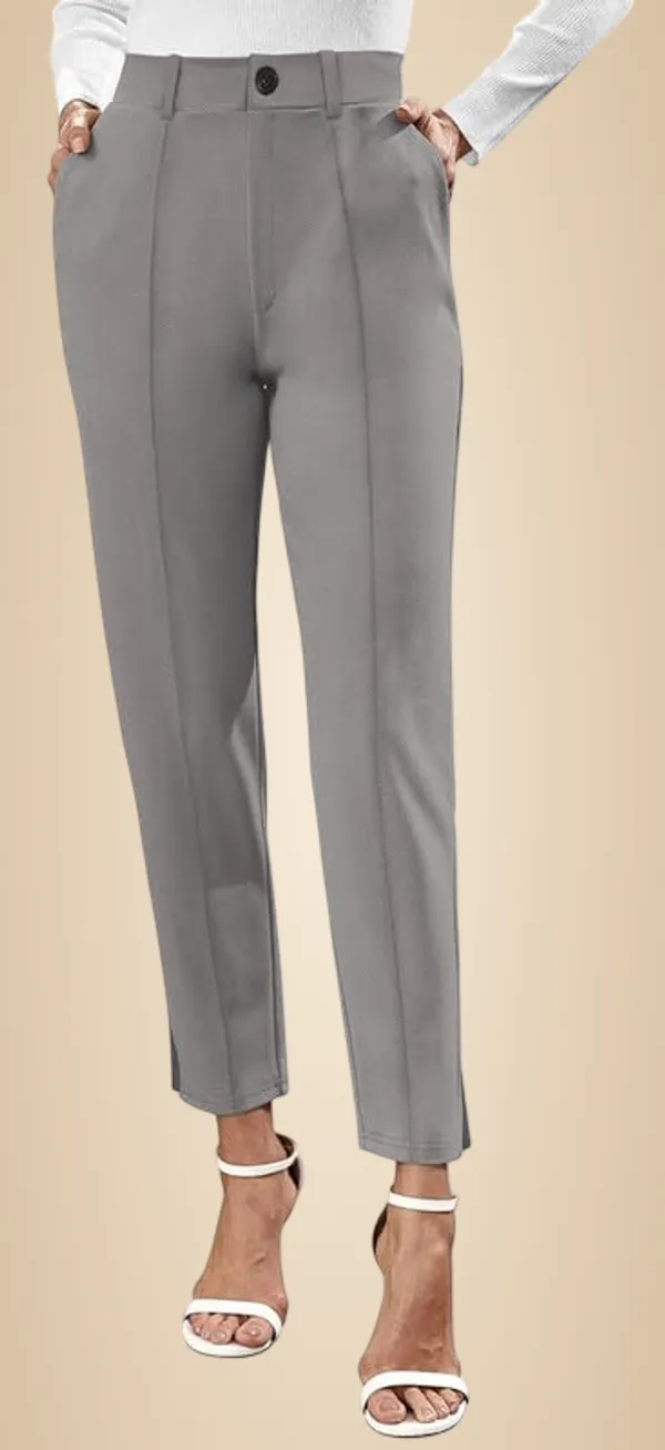 Grey_Spandex_Regular_Palazzo_Trouser_For_Women
