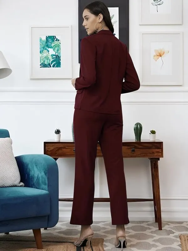 Brown_Polyester_Tunic_Full_Sleeve_Sweetheart_Neck_Top_For_Women