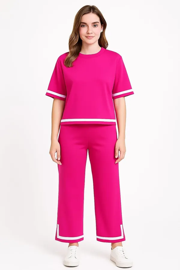 Rani_Pink_Polyester_Relaxed_Tunic_Long_Sleeve_Top_For_Women