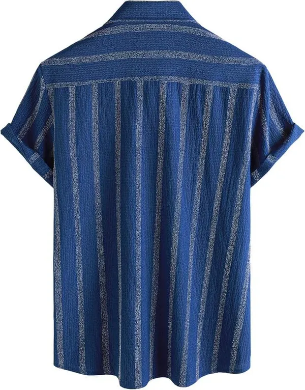 Dark_Blue_Cotton_Regular_Fit_Short_Sleeve_Collared_Neck_T_Shirt_For_Men